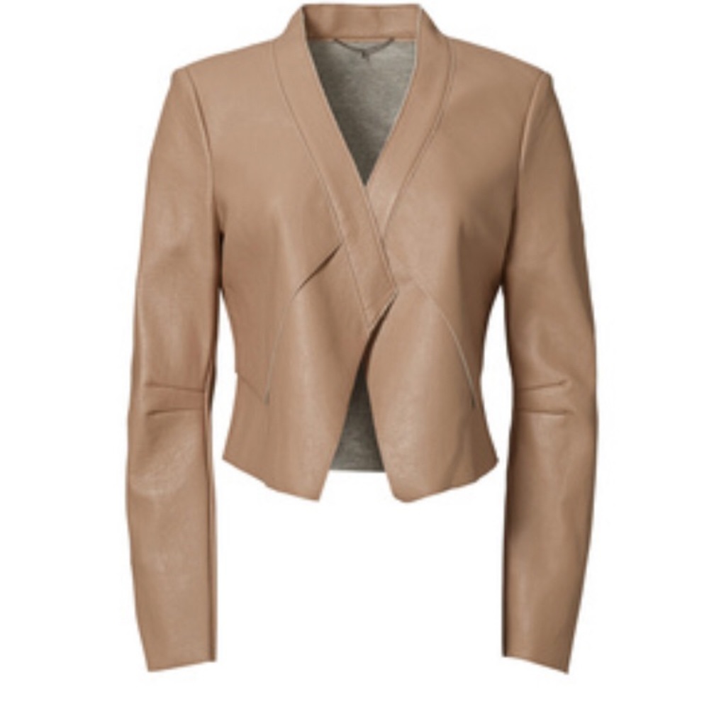 Lloyd Leather Jacket in Camel